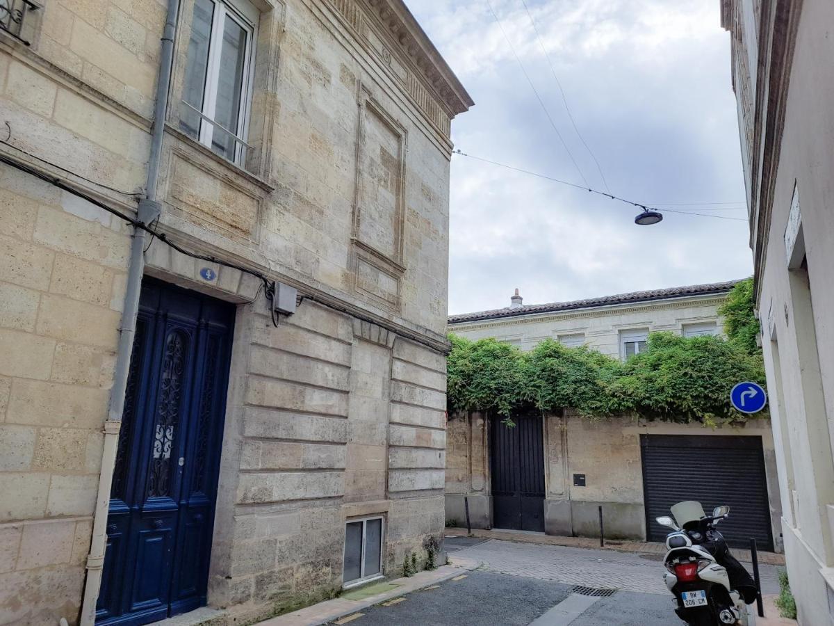 Ferienwohnung Duplex Lumineux Avec Bureau Separe Dans Le Centre Bordeaux Exterior foto