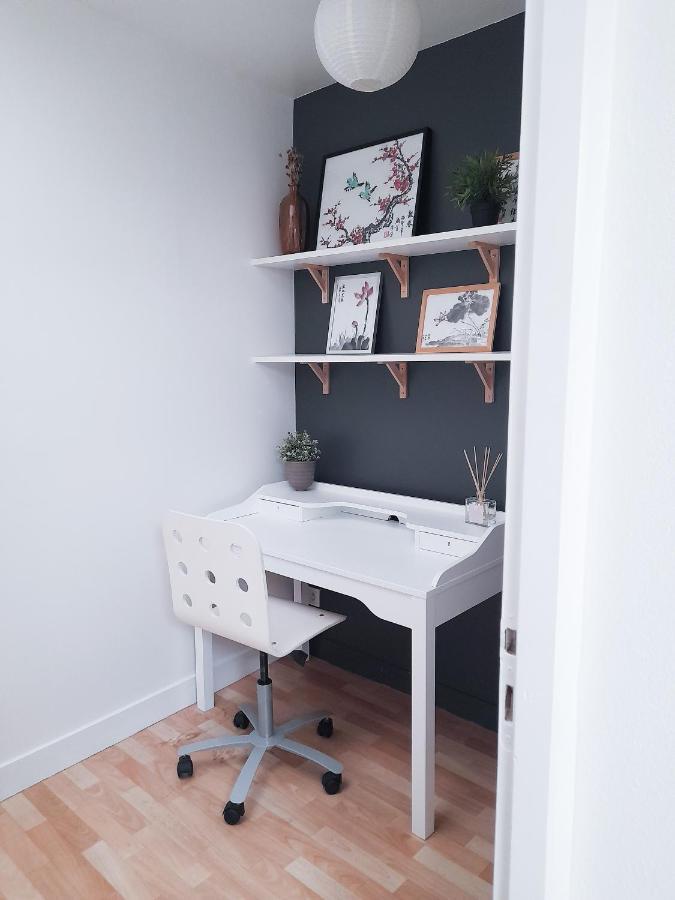 Ferienwohnung Duplex Lumineux Avec Bureau Separe Dans Le Centre Bordeaux Exterior foto