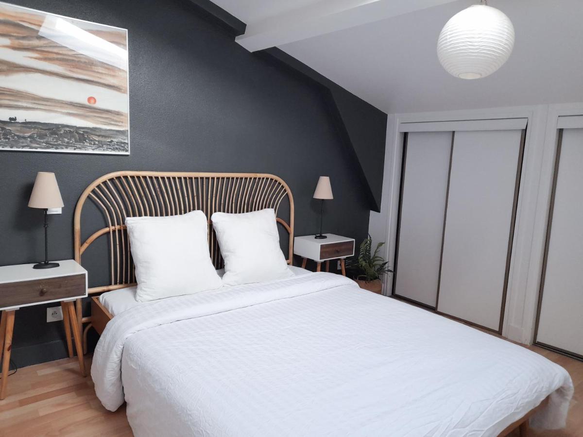 Ferienwohnung Duplex Lumineux Avec Bureau Separe Dans Le Centre Bordeaux Exterior foto