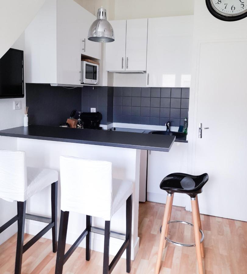 Ferienwohnung Duplex Lumineux Avec Bureau Separe Dans Le Centre Bordeaux Exterior foto